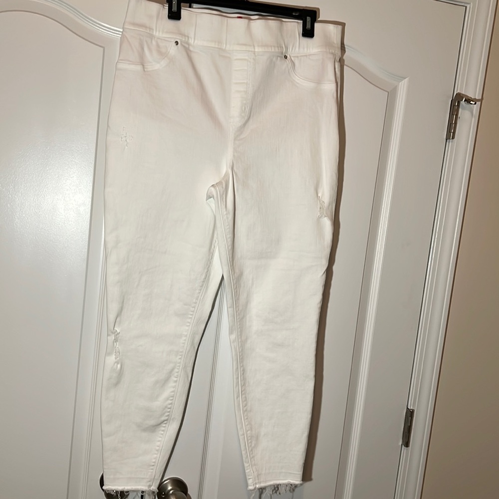 SPANX/New without tags/white distressed/size 1X